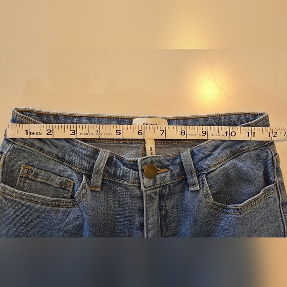 Flare Jeans in Classic Blue High Waist Small - Picture 7 of 11